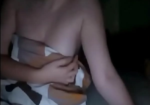 Cute Legal age teenager Shows Pock-marked Nipples and Roughly Ass