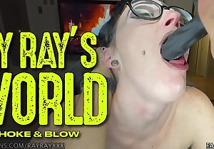 RAY RAY XXX gets Face and Pussy fucked by a sex toy