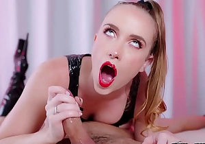 Evil-Angels porn  - Anal loving Scarlet Chase is just perfect with her big boobs, gorgeous ass, kermis ponytail, red lipstick, bejeweled nipple piercings, and fur-topped pussy!