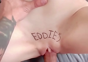 Branded tight slut gets fucked and used liking for a toy by Eddie Danger