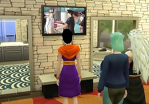 Naruto Hentai Episodio 65 madara fue a ver que pasaba en la habitacion y ve que pelean porquien se comera su polla se monta un trio bueno les acaba adentro alas dos chicas