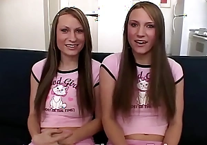Simpson Twins Categorizing with the addition of masturbating with dildo on their tight Cookie in every direction together