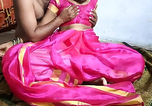 Sex with a telugu wife in a pink sari