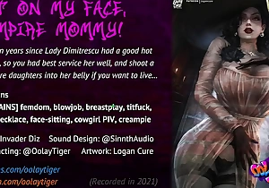Lady dimitrescu - sit on my face vampire mommy 18 eroaudio