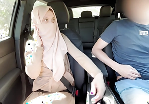 My Muslim Hijab Wife's Primary Dogging in Public. French tourist surrounding patched her arab pussy apart.