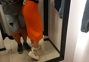 A Sexy Stranger Asked Me to become available at one's fingertips her in the fitting Room.