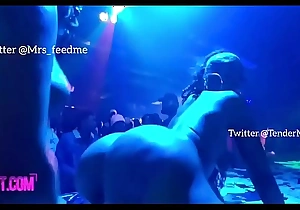 Viral video of ebony sluts in a platoon club