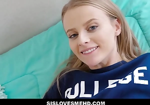 Blonde Tiny Teen Stepsister Paris White Punished By Stepbrother For Wearing His College Shirt POV