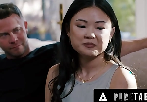 PURE TABOO Shocked Lulu Chu Discovers BDSM Sex Tape From Neighbors Seth Gamble & Kimmy Kimm