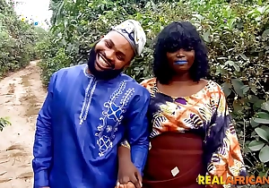 African FuckBoy Bodies Married Auntie Hardcore Doggystyle!