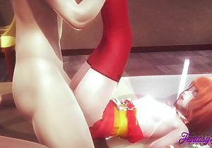 Card Captor Sakura - Sakura in Fucked and cums inside her pussy - Japanese hentai video porn