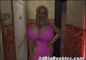 3d hooker wide huge tits!