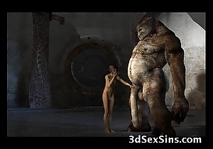 Monsters have sex 3d babes!