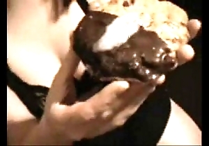 Cum first of all food - goth cookie compilation