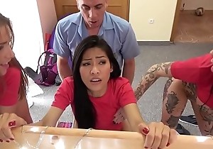 Role of hostel italian thai together with czech soccer babes squirting alongside farcical fuckfest